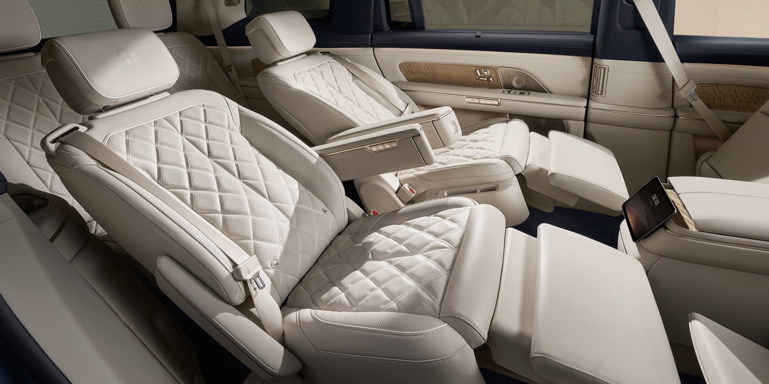 Second-Row Zero-Gravity Seats